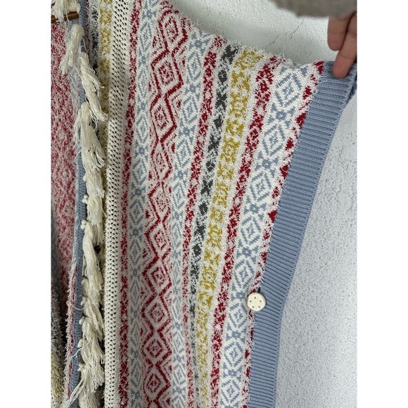 Cabi siesta poncho fringe sweater - Picture 7 of 9